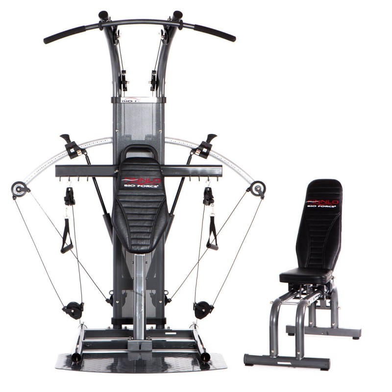 Station musculation pro avec technologie TNT et poids du corps