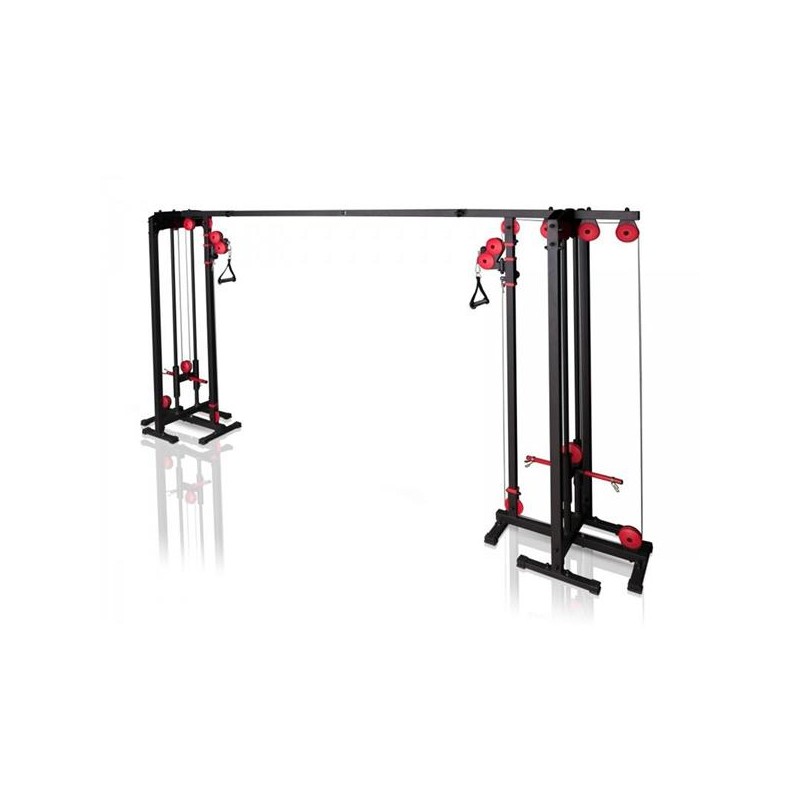 Barre De Traction FIT Fitness – Réglable 60-100 Cm, Max 120 Kg, Avec Leviers De Sécurité, Poignées NBR