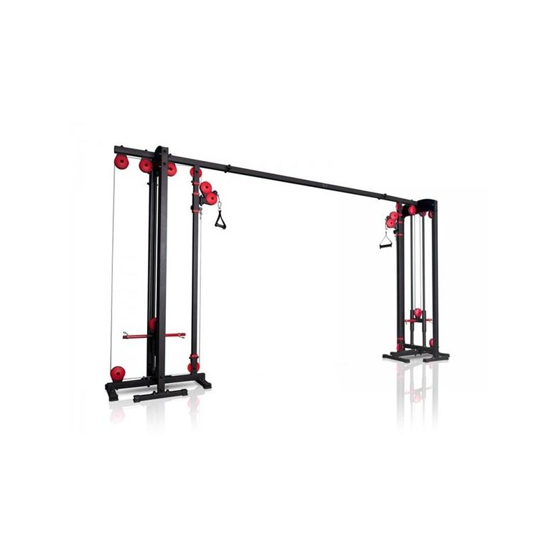 Poulie De Musculation 90 Mm - Alliage Aluminium, Charge Max 300 Kg, Avec Crochet Et Sangle - Pour DIY Home Gym