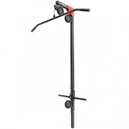 Accessoire de musculation option poulie haute et basse pour banc de musculation.