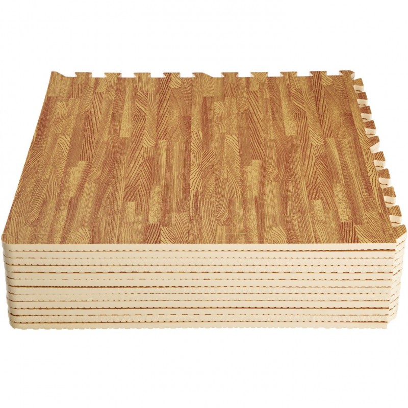 Lot de 12 Dalles de Jardin Piscine-30x30x1,5cm-Drainage Rapide