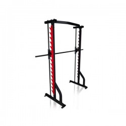 Smith machine pour entraînement complet avec capacité de charge max 150 kg.