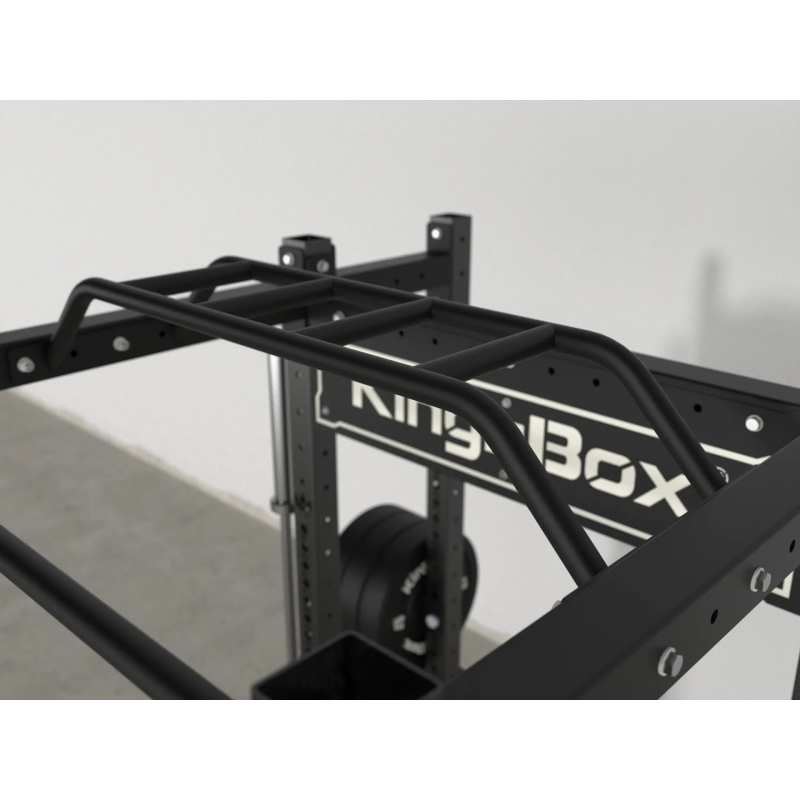 Power cage de musculation à squat ultra complète avec rangements - Kingsbox