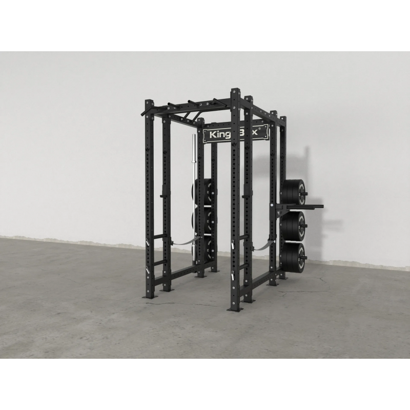 Rack de musculation ultra complet avec rangement - Kingsbox