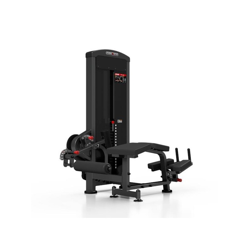 Station poste allongé de musculation pour les muscles ischios jambiers