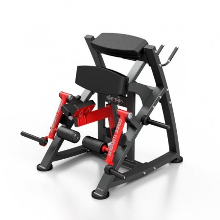 Machine leg curl pour renfort complet des ischios et des fessiers en salle de sport professionnelle.