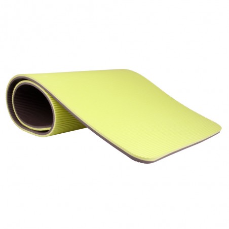 Tapis d'exercice vert avec effet de forme