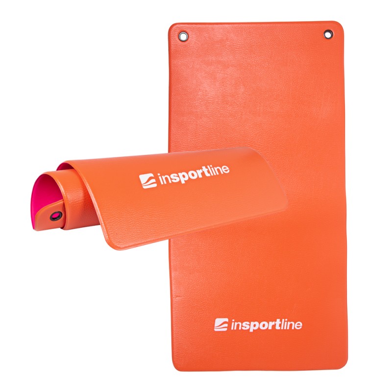 Tapis de Yoga coloré en PVC orange et rose