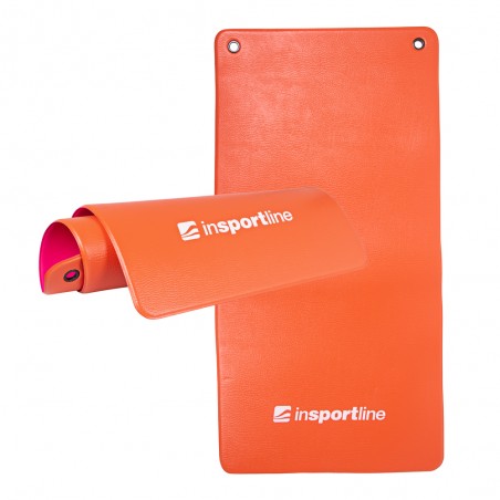 Tapis de Yoga coloré en PVC orange et rose