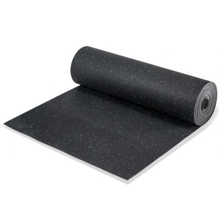Rouleau de sol multisports en caoutchouc 1,5 x 12,0 m
