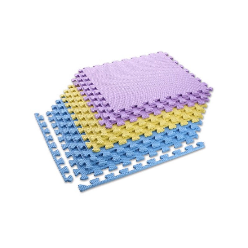 Pack de dalles de sol puzzle pour enfants