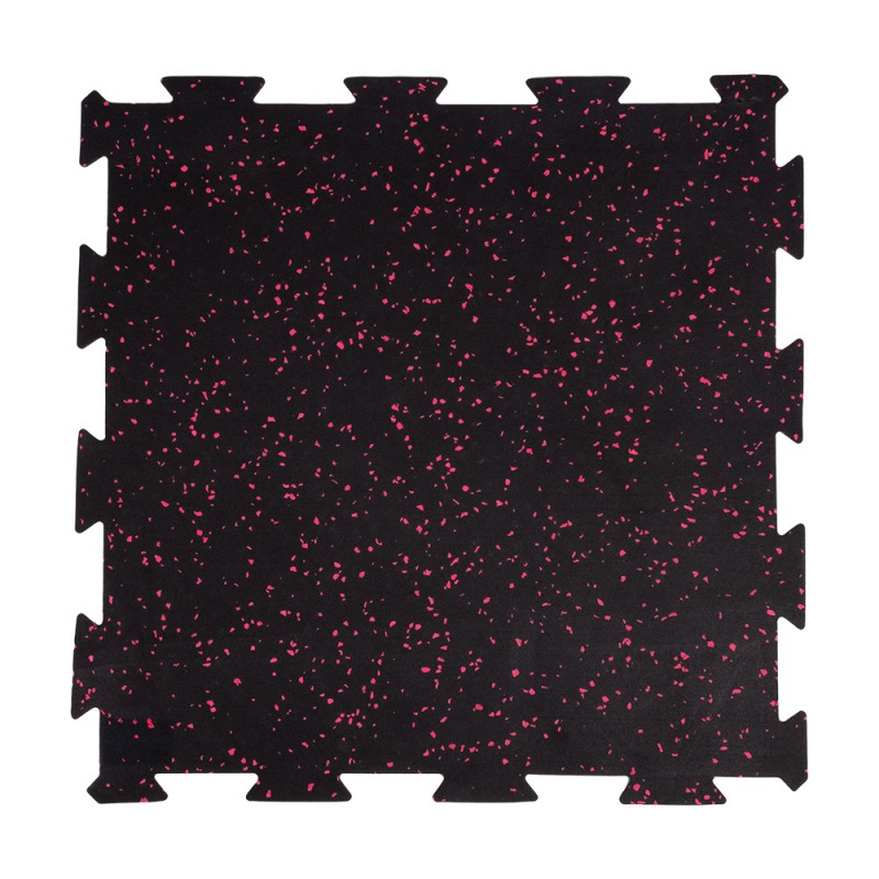 Dalles caoutchouc salle de sport 100x100 40 mm - Sport & Plein air