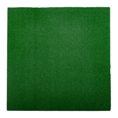 Dalles de sol en gazon synthétique pour espace de musculation et cross-training - 100 x 100 x 2 cm